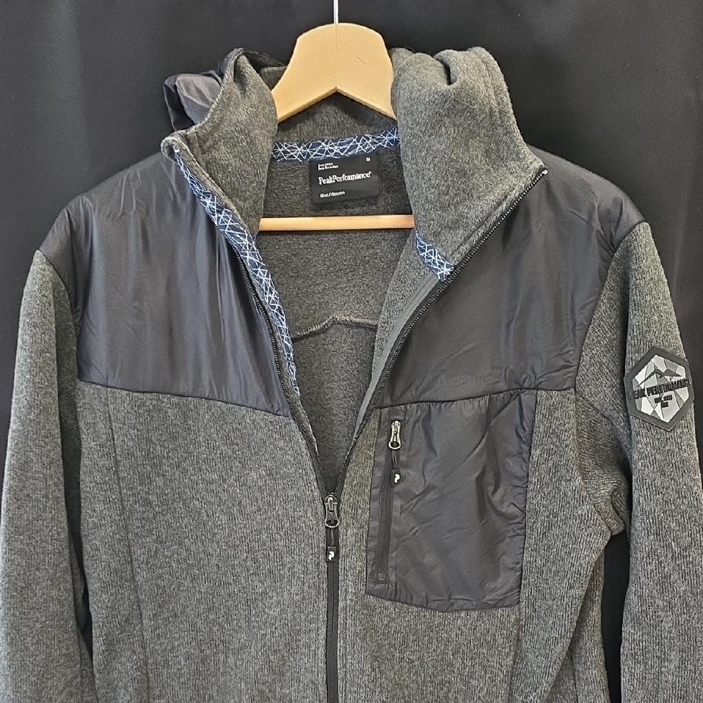Peak Performance Gray and Blue Jacket